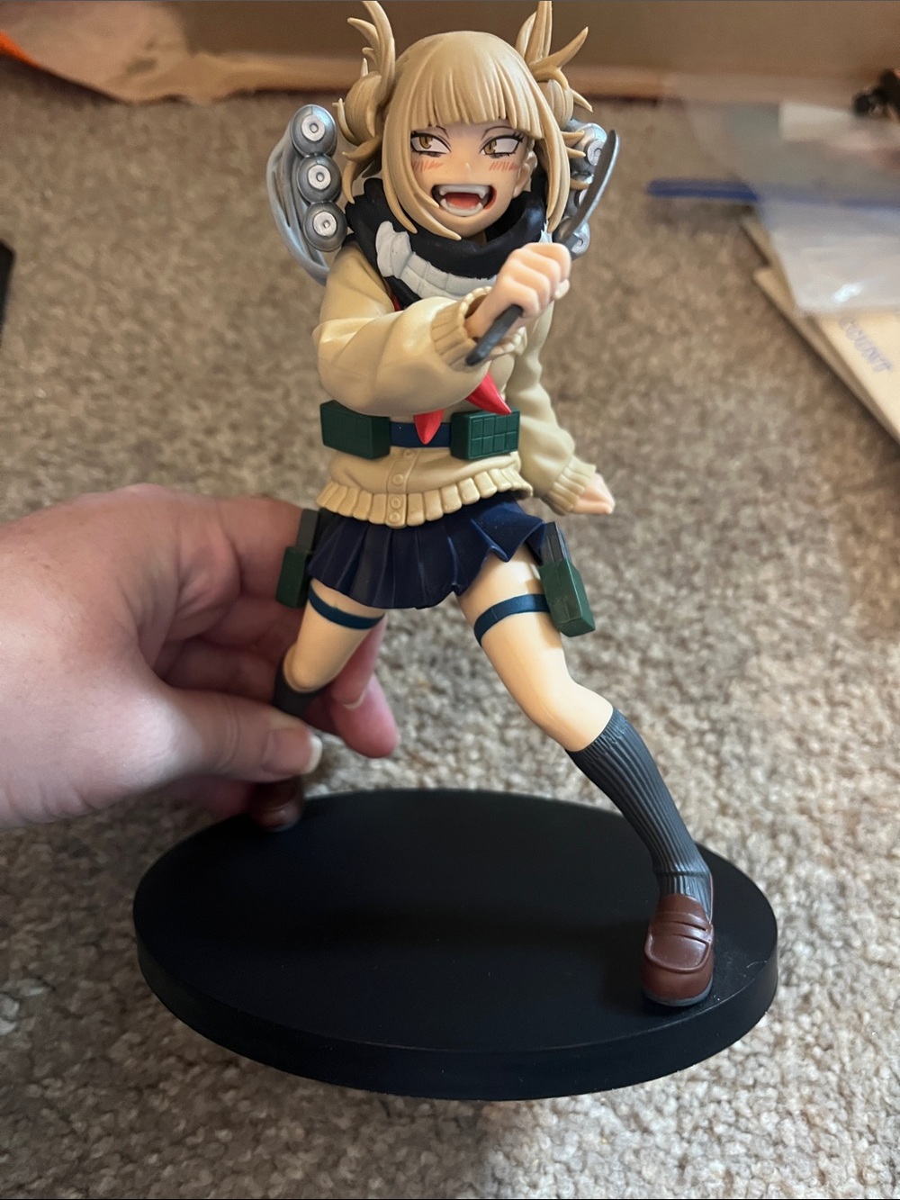 Toga Himiko Anime Figure - Blonde, Navy & Cream, My Hero Academia